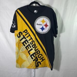 NWOT Pittsburgh Steelers NFL Tee   - Mens Size M  - Black